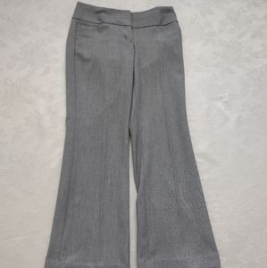 Express Editor grey wide waist pants trouser